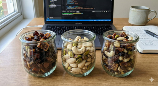 Ditch the Chips: 3 DIY Dry Fruit Trail Mixes for Work or College