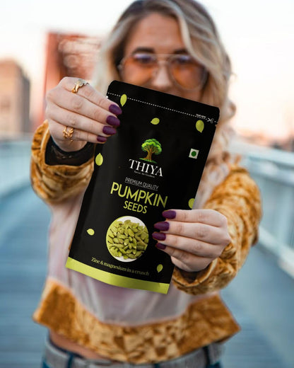 THIYA Premium Pumpkin Seeds, 200g, Rich in Protein and Healthy Fats