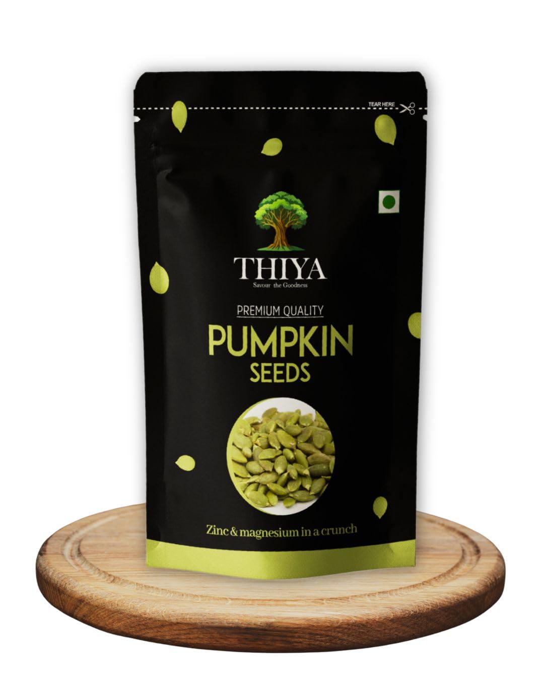 THIYA Premium Pumpkin Seeds, 200g, Rich in Protein and Healthy Fats