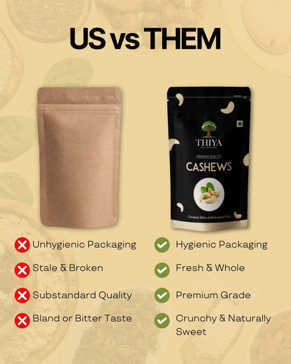 THIYA Premium Cashews, 200g