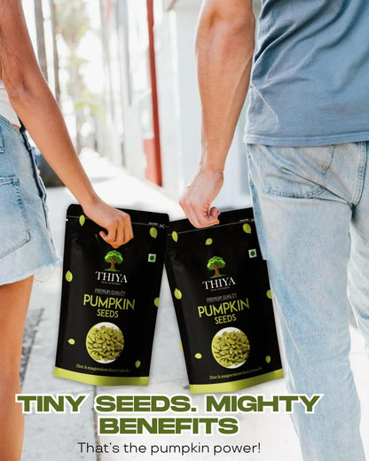 THIYA Premium Pumpkin Seeds, 200g, Rich in Protein and Healthy Fats