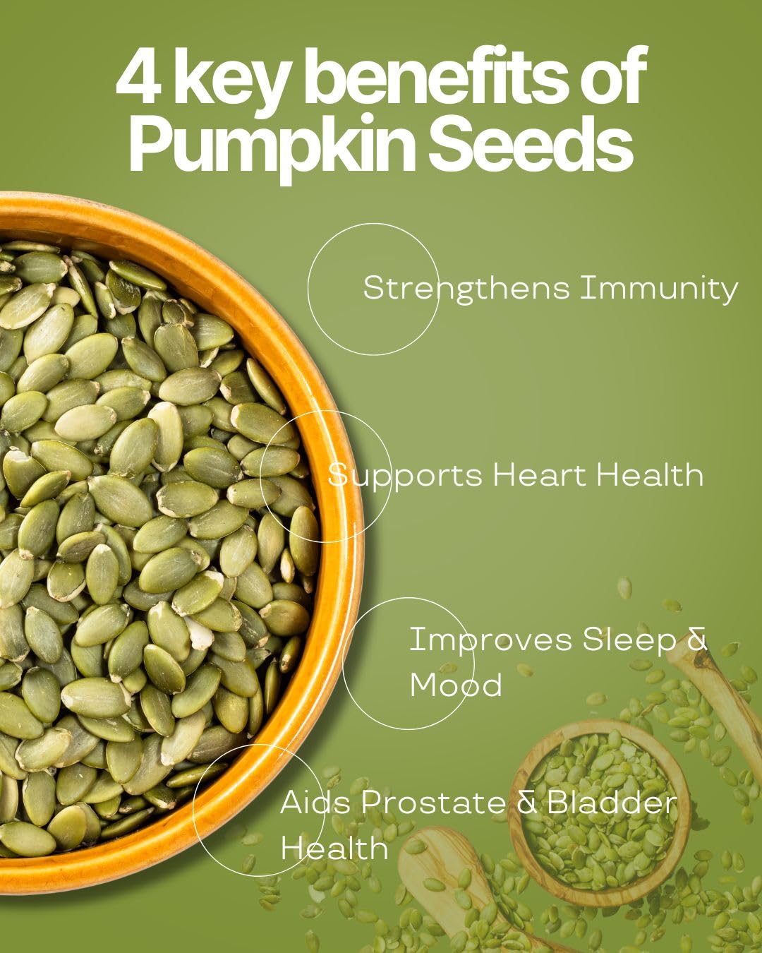 THIYA Premium Pumpkin Seeds, 200g, Rich in Protein and Healthy Fats