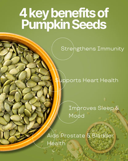 THIYA Premium Pumpkin Seeds, 200g, Rich in Protein and Healthy Fats